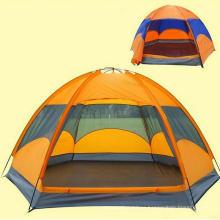 3 Person Fiberglass Family Camping Dome Beach Tent for Travelling